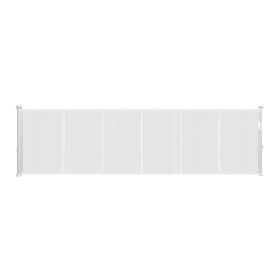 Retractable Baby Gate, 34 inch Tall, Extends up to 110 inch Wide, Retractable Gate for Kids or Pets, Mesh Material, Easy to Install for Indoor St