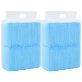 Pet Training Pad Set of 200 Blue and white